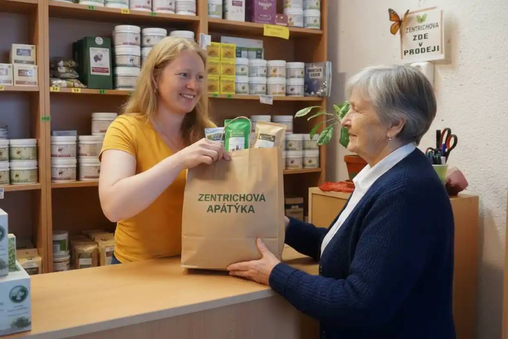 Osobní odběr v Zentrichově apatyce